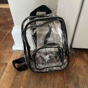 Small Clear Backpack